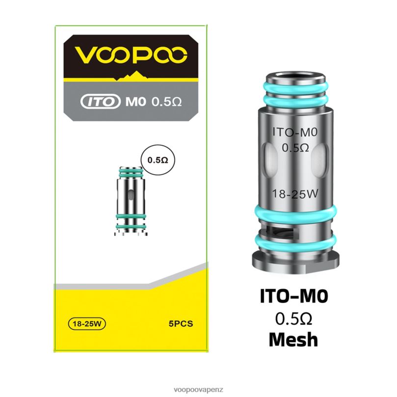 VOOPOO ITO Coils (5Pcs) ITO-M0 - VOOPOO vinci NZ T8J6V586