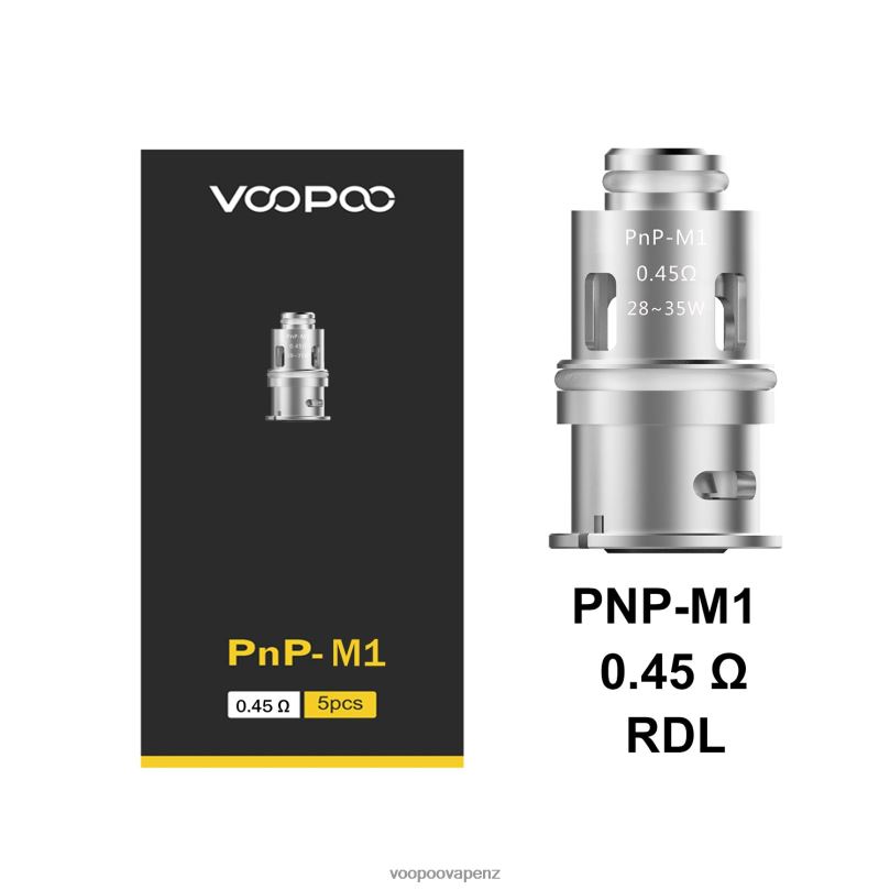 VOOPOO PNP Coils (5Pcs) PnP-M1 - VOOPOO vape amazon T8J6V588