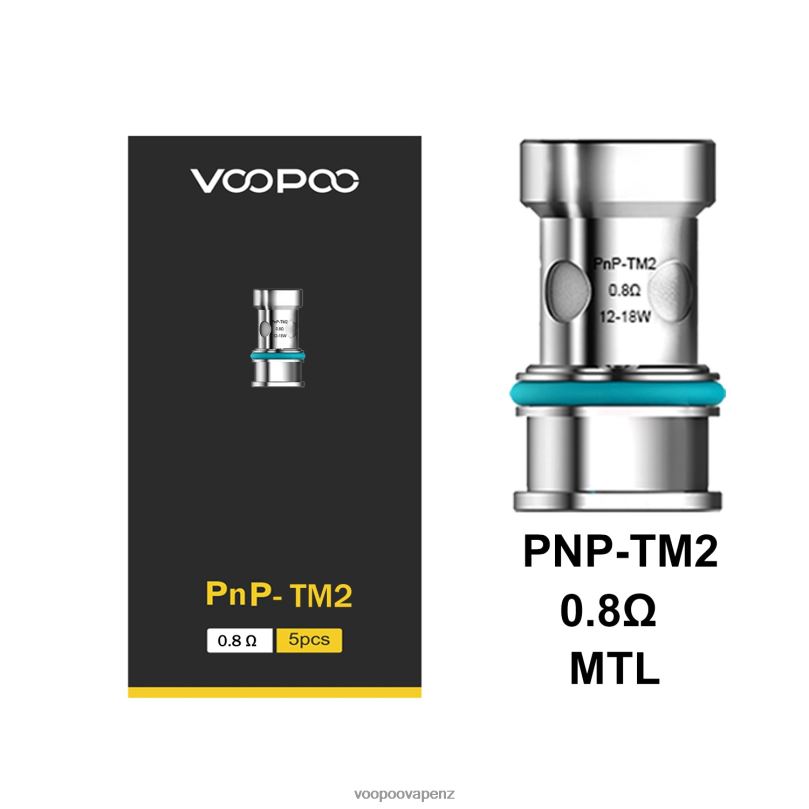 VOOPOO PNP Coils (5Pcs) PnP-TM2 - VOOPOO vape NZ T8J6V594
