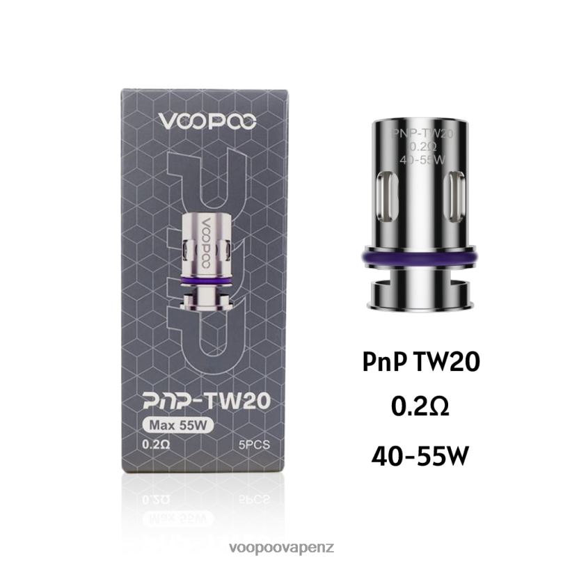 VOOPOO PNP Coils (5Pcs) PnP-TW20 - VOOPOO argus NZ T8J6V602