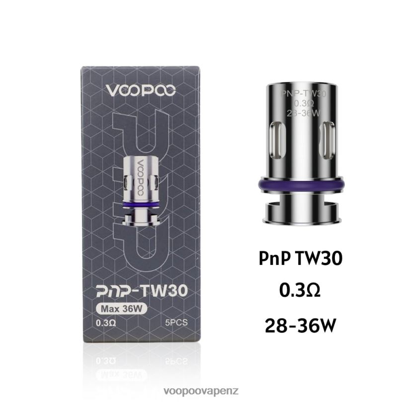 VOOPOO PNP Coils (5Pcs) PnP-TW30 - VOOPOO NZ T8J6V603