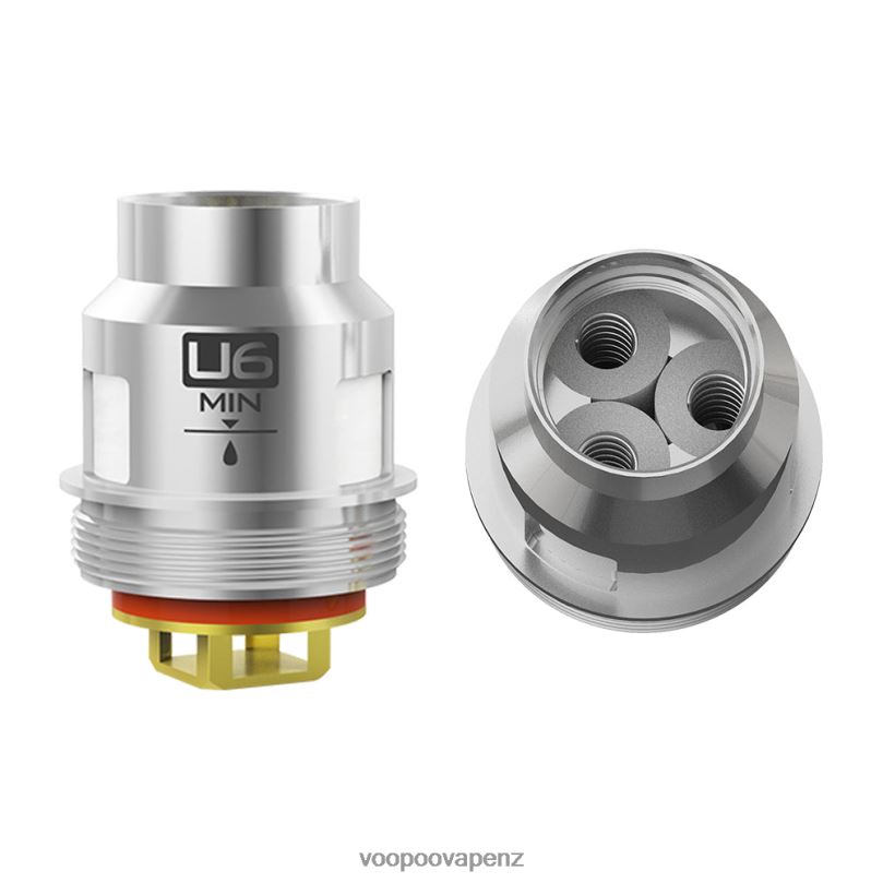 VOOPOO UFORCE Coils (5Pcs) U6 0.15 ohm - VOOPOO vape Auckland T8J6V620