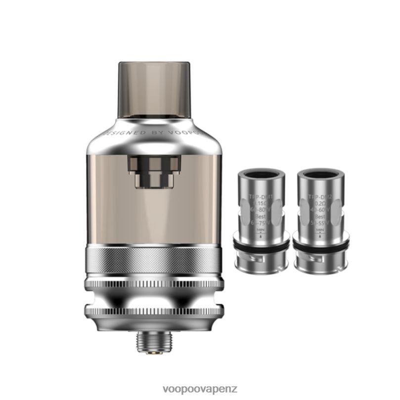 VOOPOO TPP Pod Tank Silver - VOOPOO argus NZ T8J6V562