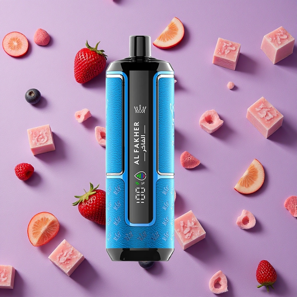 Berry Ice Al Fakher Crown Bar 15K Hypermax 22ml 600mAh Disposable Vape Kit New Zealand wholesalers