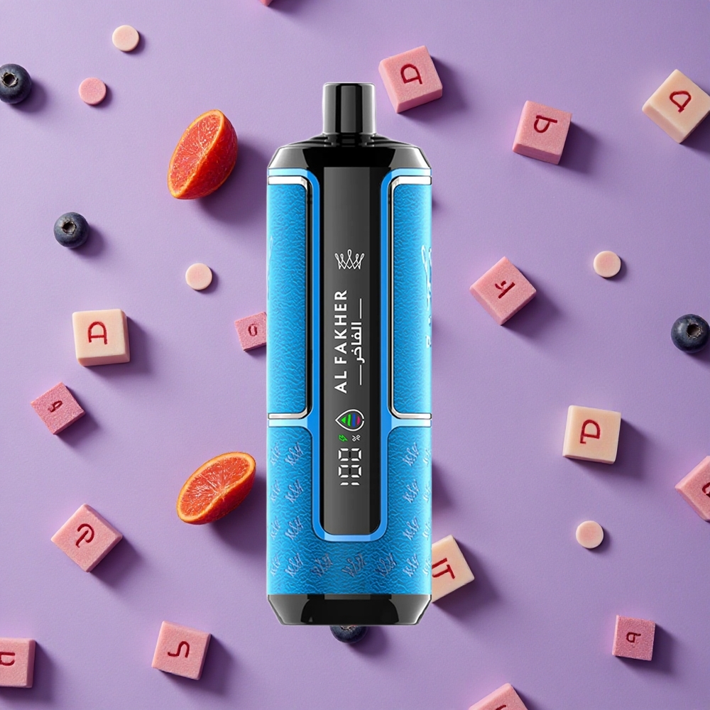Blueberry Gum Al Fakher Crown Bar 15K Hypermax 22ml New Zealand wholesalers
