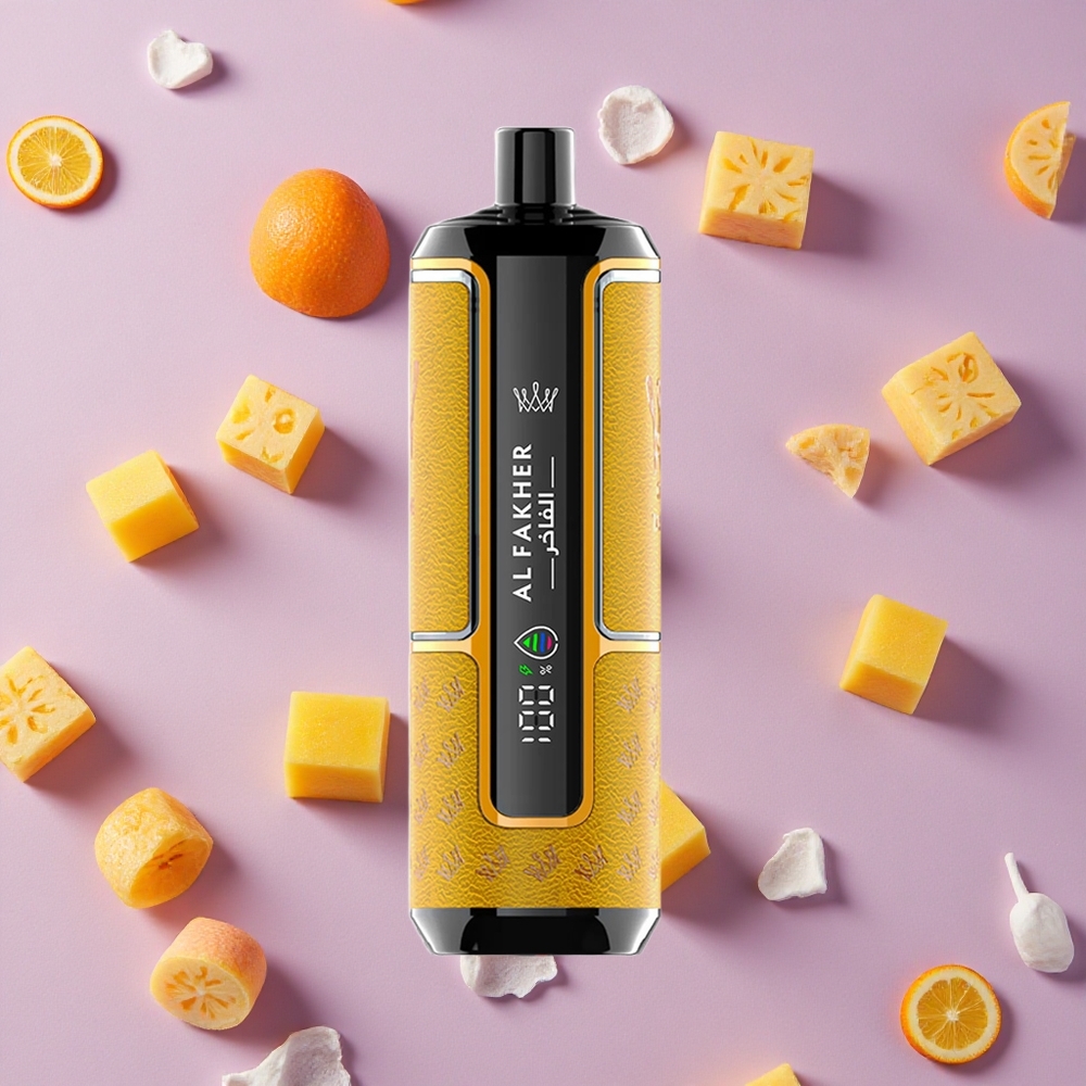 Mango Ice Al Fakher Crown Bar 15K Hypermax Disposable Vape Kit New Zealand wholesalers