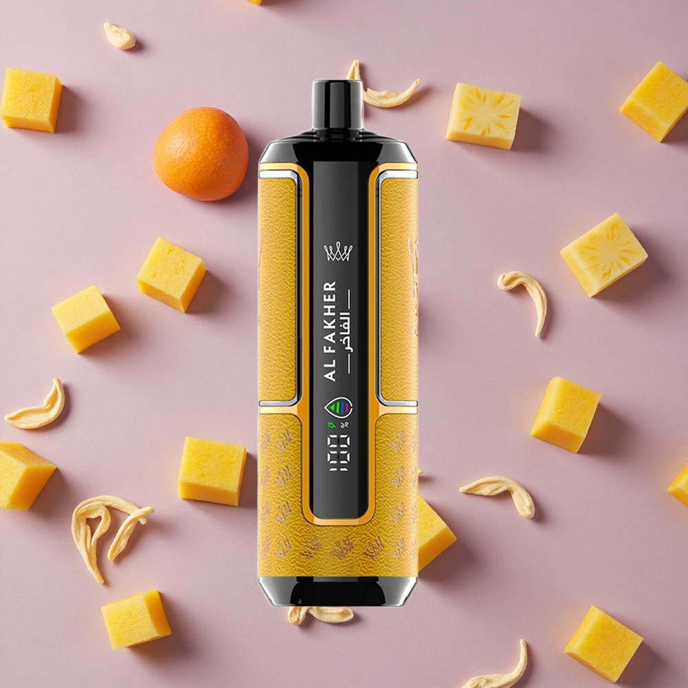 Mango Pineapple Al Fakher Crown Bar 15K Hypermax Disposable Vape Kit New Zealand wholesalers