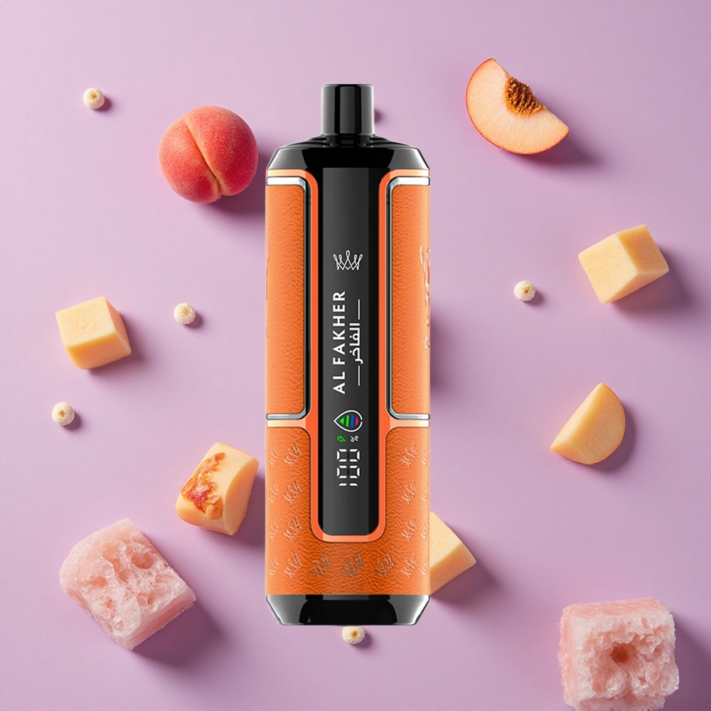 Peach Ice Al Fakher Crown Bar 15K Hypermax 22ml Disposable Vape Kit New Zealand wholesalers