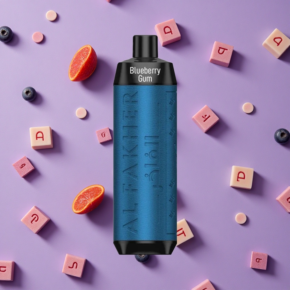 Blueberry Gum Al Fakher Crown Bar 8000 Puffs 18ml e-Liquid New Zealand wholesalers