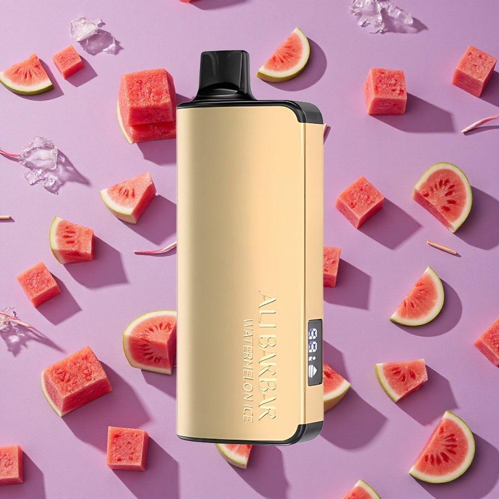 Watermelon Ice Alibarbar Ingot 9000 Puffs 22ml New Zealand wholesalers