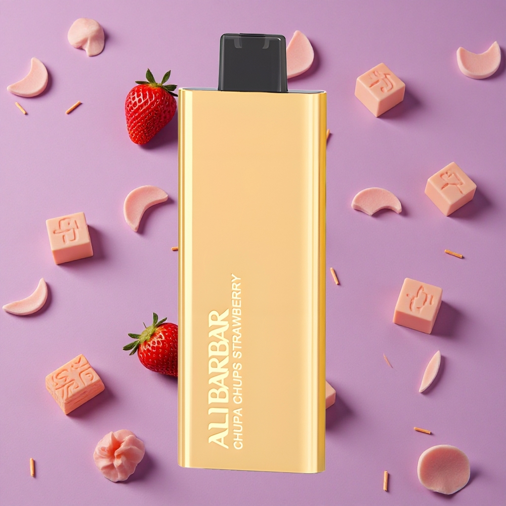 Strawberry Alibarbar Pandora 7000 Puffs 17ml New Zealand wholesalers