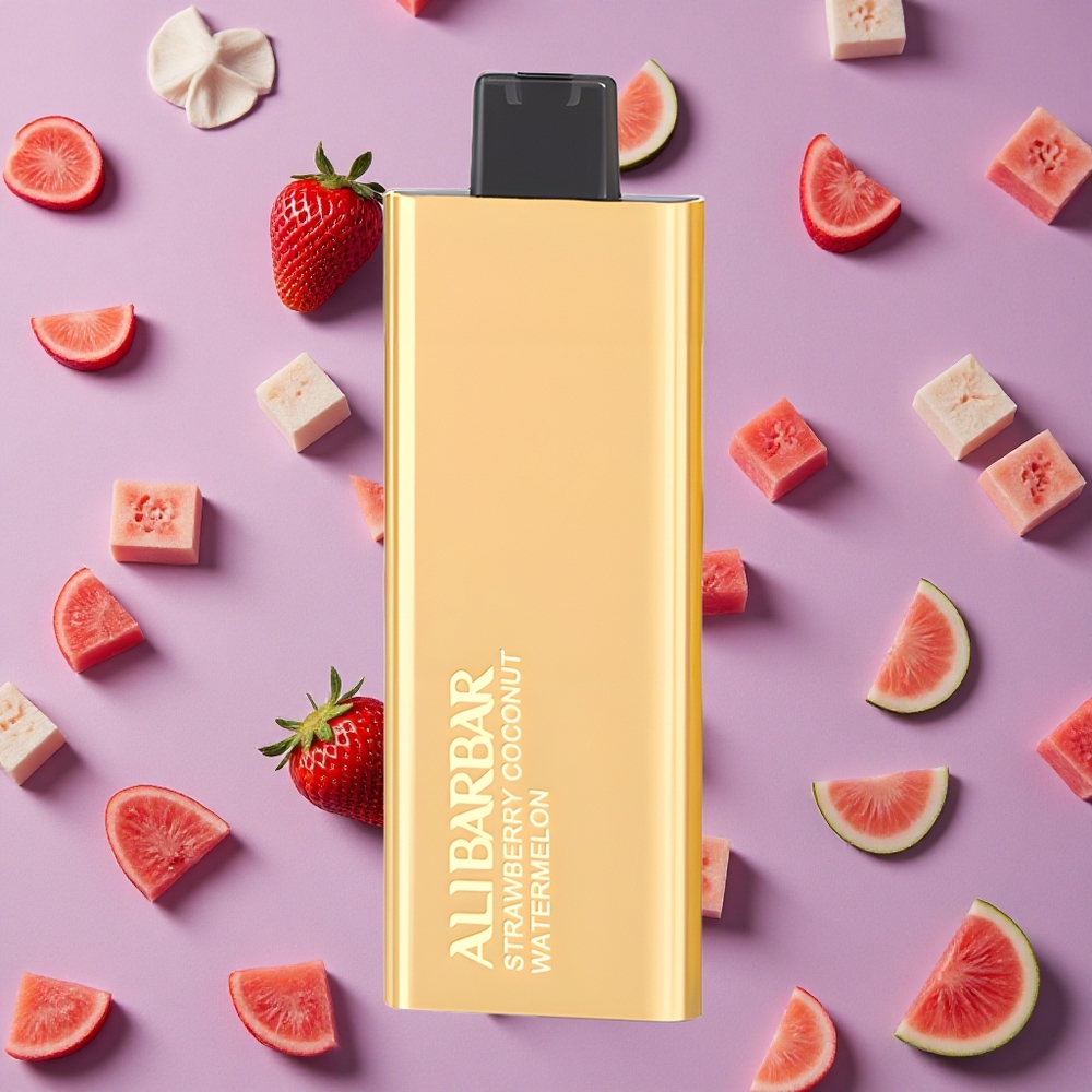 Strawberry Coconut Watermelon Alibarbar Pandora 7000 Puffs 17ml New Zealand wholesalers