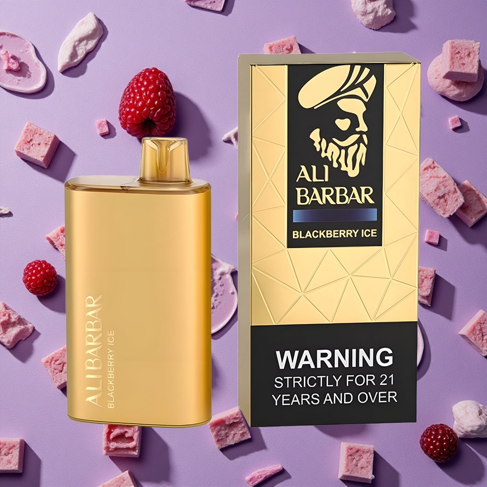 Blackberry Ice Alibarbar Rich 8000 Puffs 20ml New Zealand wholesalers