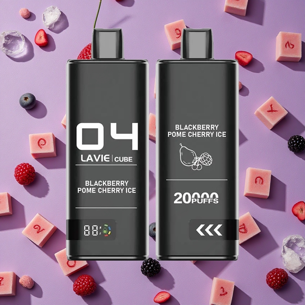 Blackberry Pome Cherry Ice Lavie Cube 20000 Puffs 28ML New Zealand wholesalers