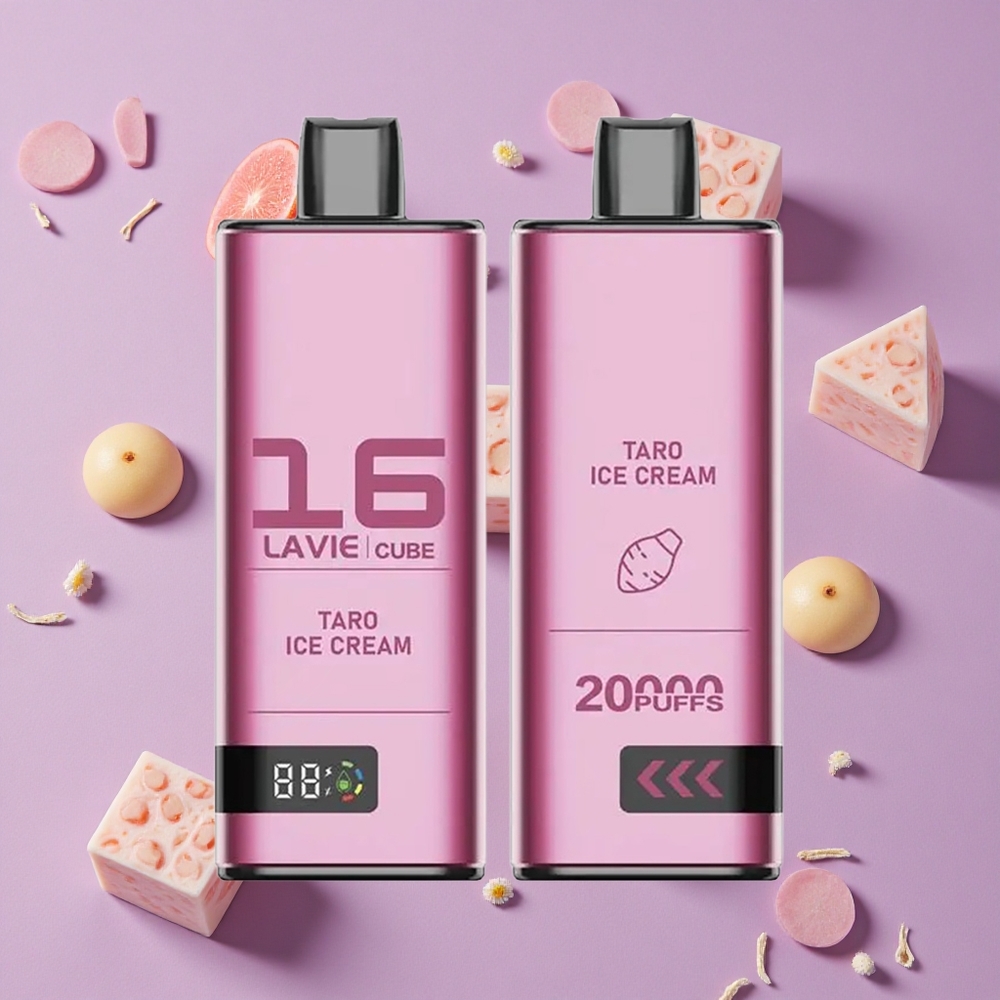 Taro Ice Cream Lavie Cube 20000 Puffs 28ML New Zealand wholesalers