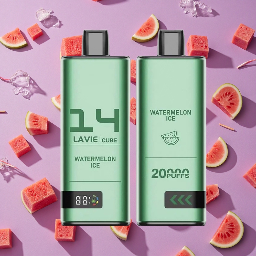 Watermelon Ice Lavie Cube 20000 Puffs 28ML New Zealand wholesalers