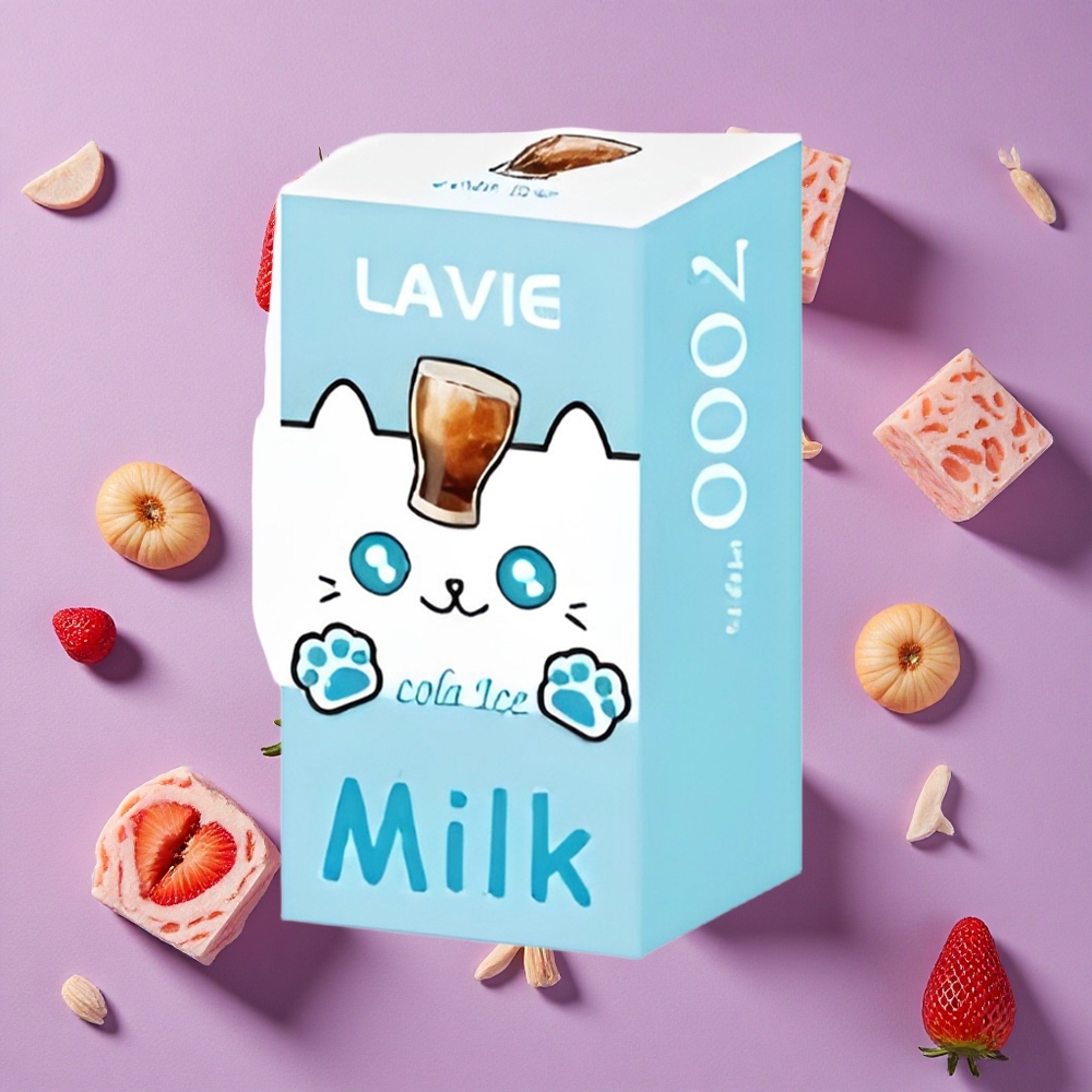 Cola Ice LAVIE Milk 7000 Puffs Disposable Vape 16ML New Zealand wholesalers
