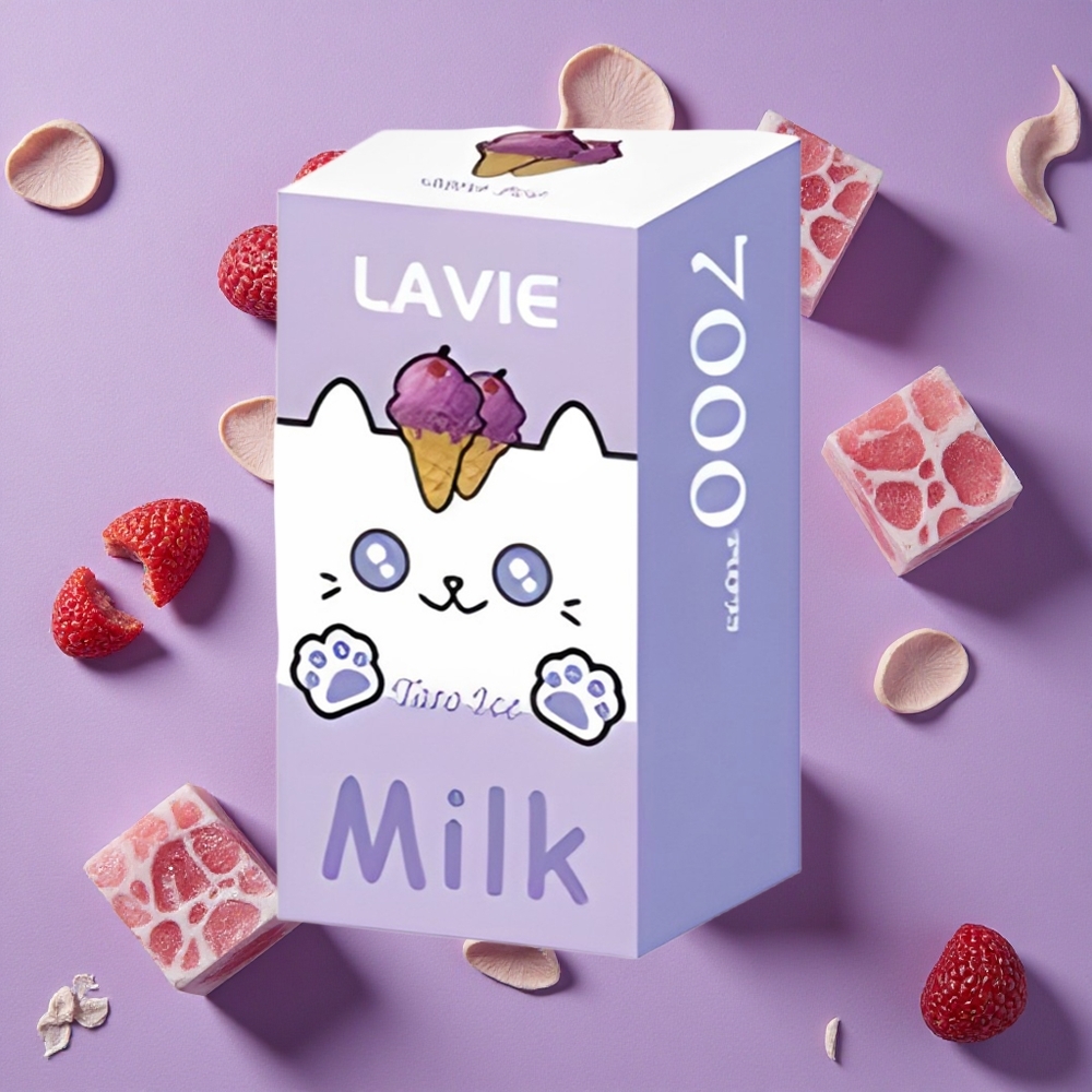 Grape Ice LAVIE Milk 7000 Puffs 16ML Type C New Zealand wholesalers