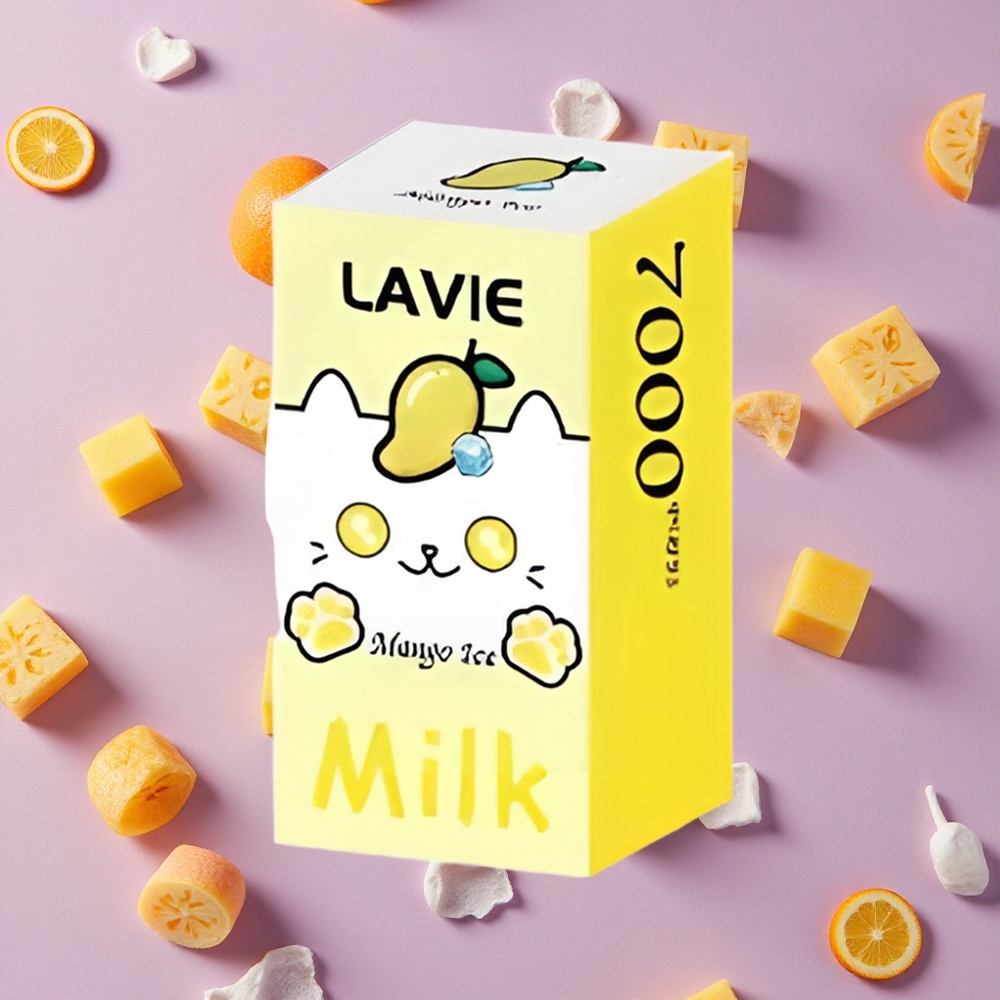 Mango Ice LAVIE Milk 7000 Puffs 16ML New Zealand wholesalers