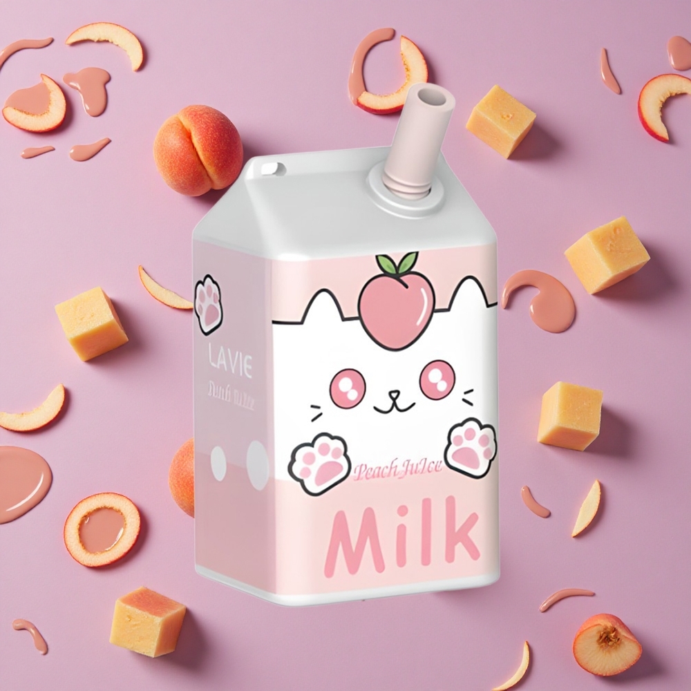 Peach Juice Lavie Milk 7000 Puffs 16ML New Zealand wholesalers