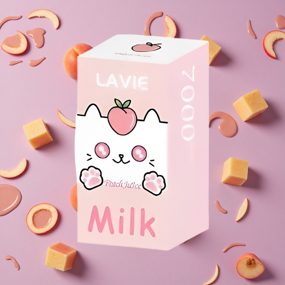 Peach Juice Lavie Milk 7000 Puffs 16ML New Zealand wholesalers