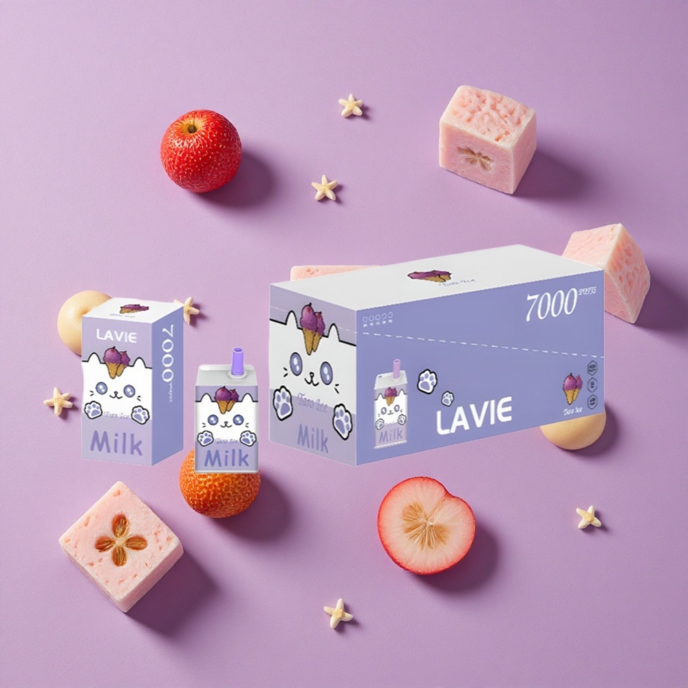 Taro Ice LAVIE Milk 7000 Puffs 16ML New Zealand wholesalers