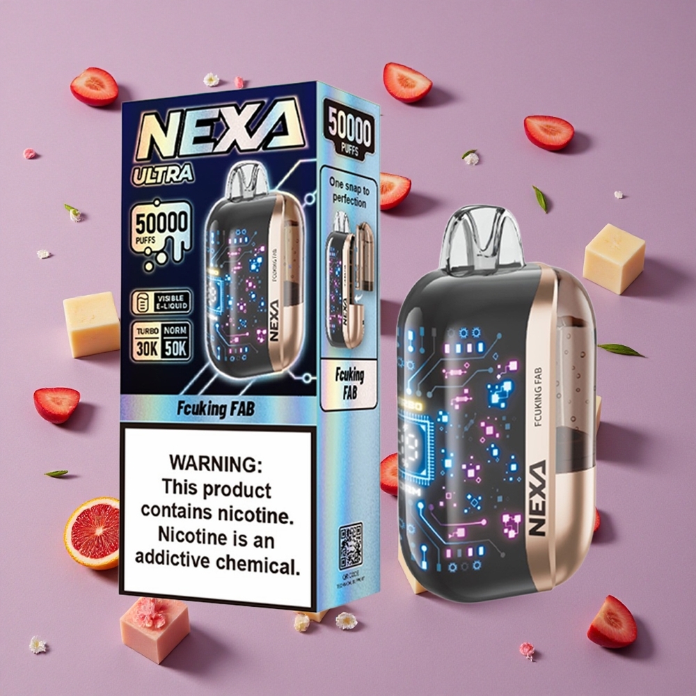 Fcuking Fab NEXA Ultra 50000 Puffs 20ml 5% Nicotine New Zealand wholesalers