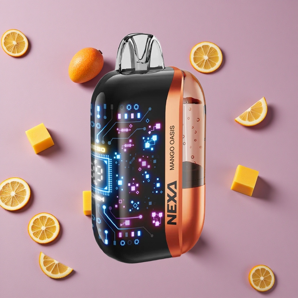 Mango Oasis NEXA Ultra 50000 Puffs Display Screen New Zealand wholesalers