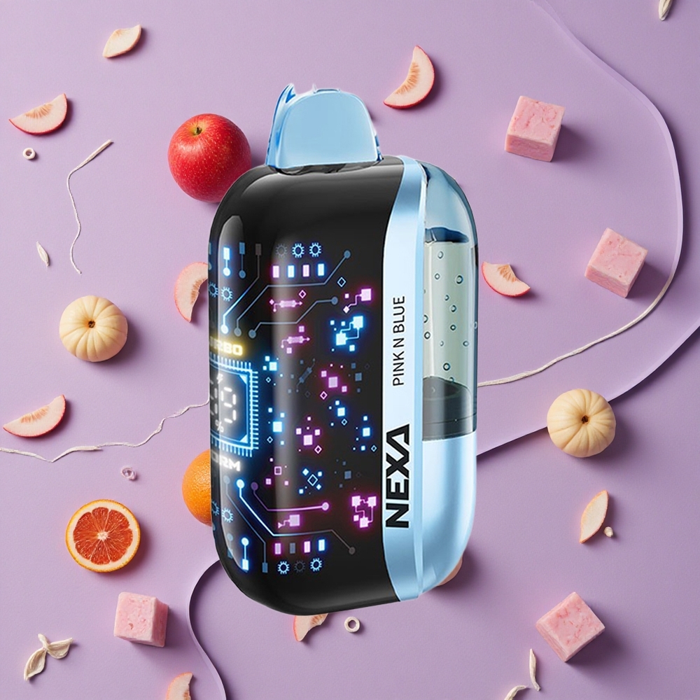 Pink N Blue NEXA Ultra 50000 Puffs Disposable Vape with 20ml Prefilled Capacity & Type-C Charging New Zealand wholesalers