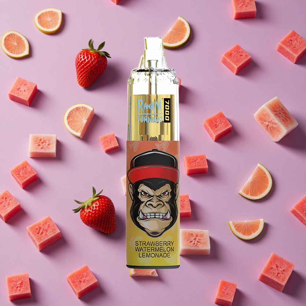 Strawberry Watermelon Lemonade RandM Fumot Tornado 7000 Puffs Mesh Coil New Zealand wholesalers