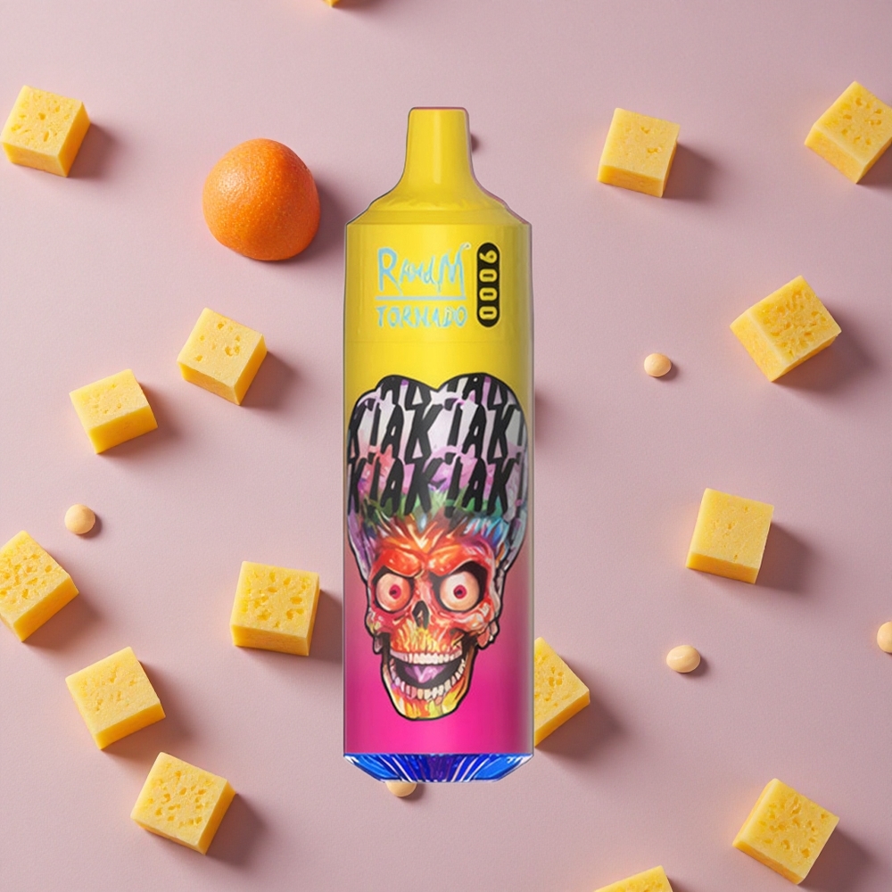 Peachy Mango Pineapple RandM Fumot Tornado 9000 Puffs Mesh Coil New Zealand wholesalers