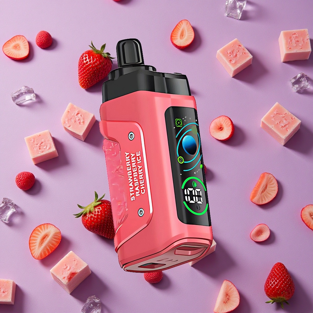 Strawberry Cherry Ice Razz Bar 45000 Puffs Adjustable Airflow Disposable Vape New Zealand wholesalers