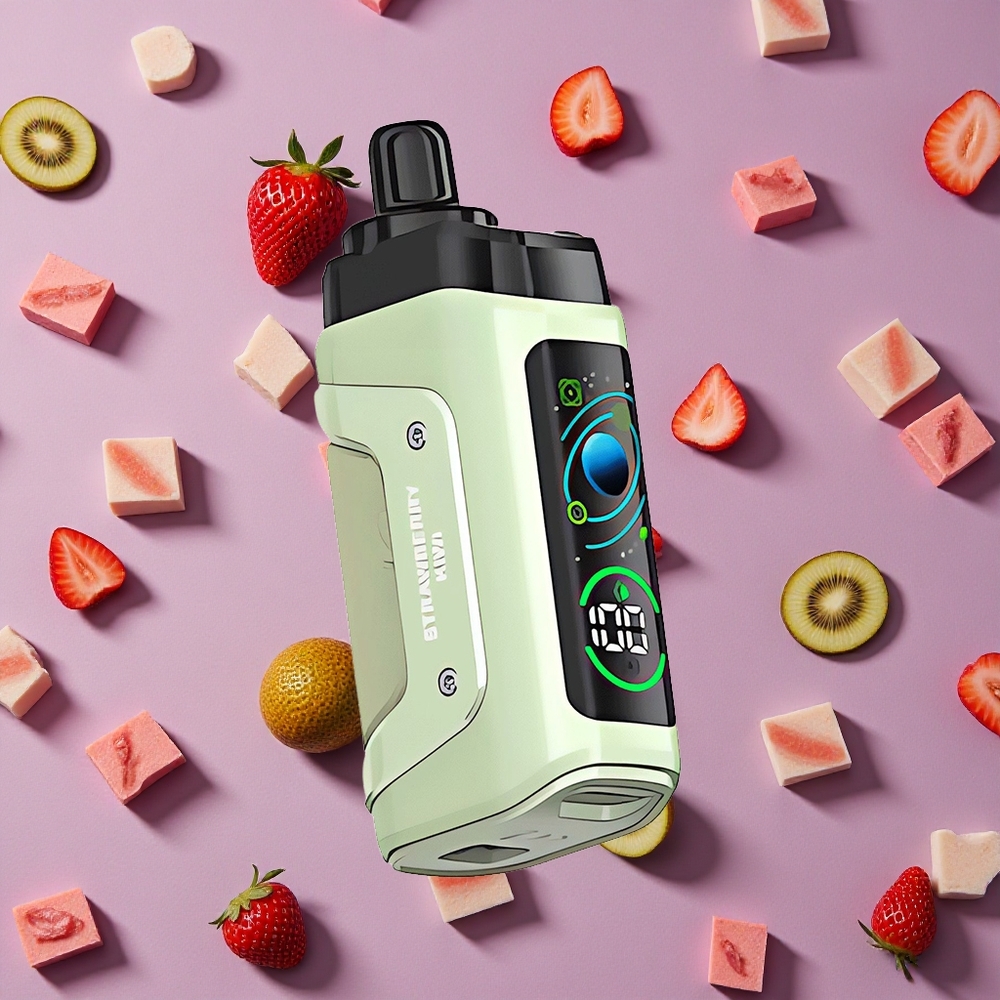 Strawberry Kiwi Razz Bar 45000 Puffs Adjustable Airflow New Zealand wholesalers