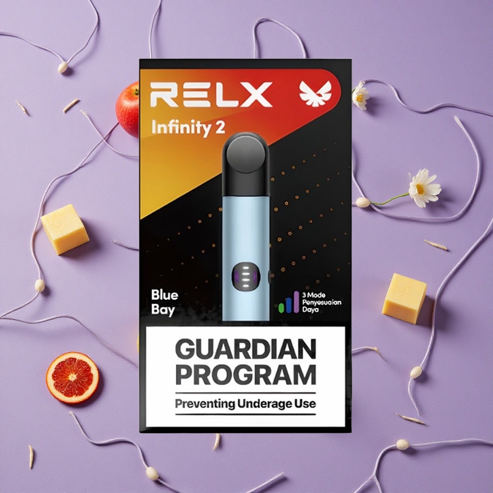 Blue RELX Infinity 2 650 Puffs Vape Device for New Zealand Wholesalers