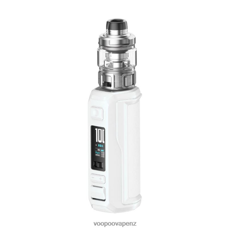VOOPOO ARGUS MT & XT Tank Kit MT-Pearl White - VOOPOO vape NZ T8J6V44