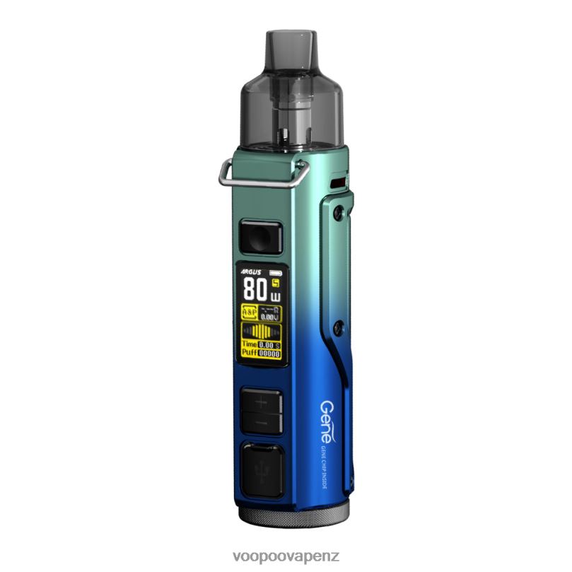 VOOPOO ARGUS PRO Pod Mod Kit Blue Green - VOOPOO vape pod T8J6V31