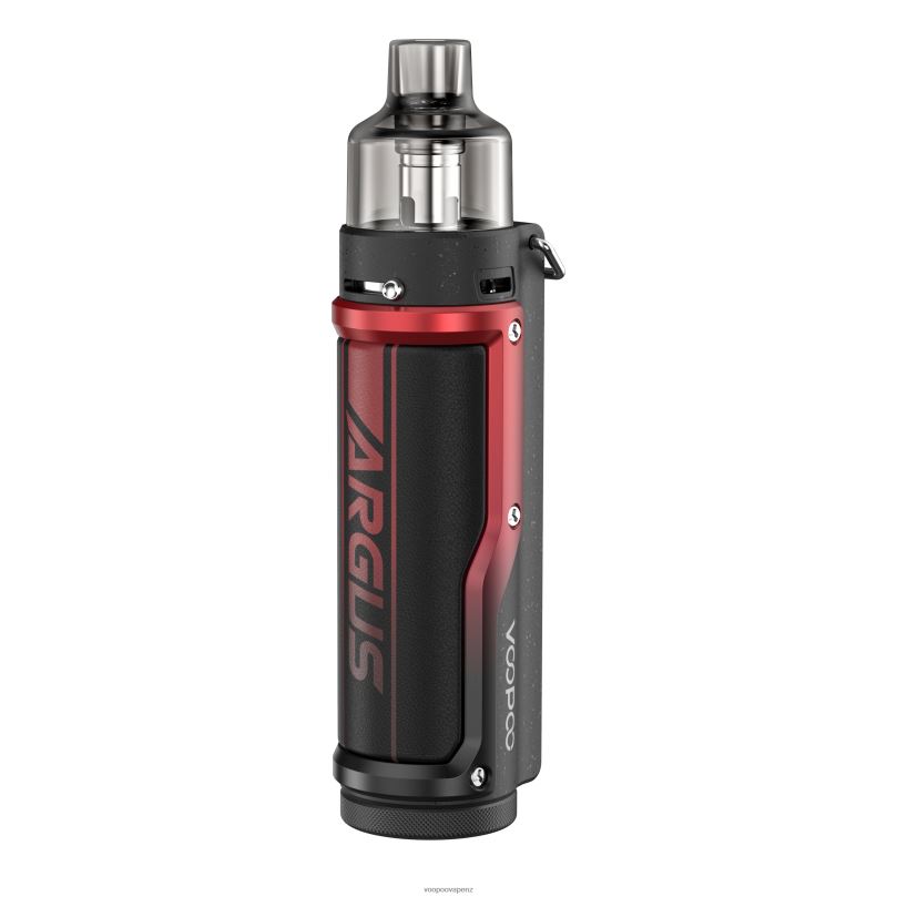 VOOPOO ARGUS PRO Pod Mod Kit Litchi Leather Red - VOOPOO NZ T8J6V23