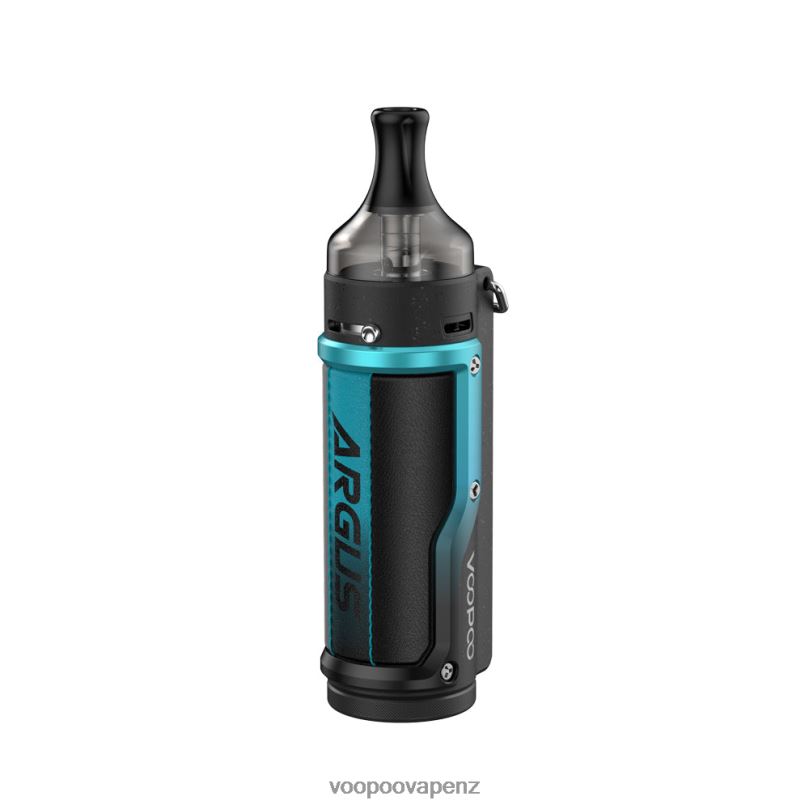 VOOPOO ARGUS Pod Mod Kit Litchi Leather & Blue - VOOPOO vape NZ T8J6V74