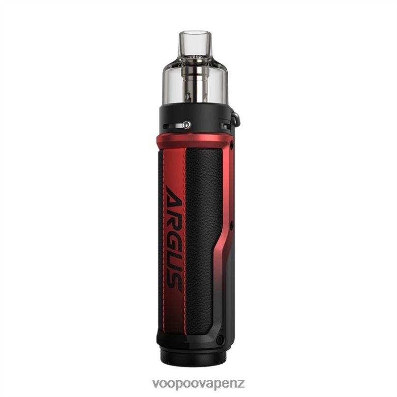 VOOPOO ARGUS X Kit Litchi Leather-Red - VOOPOO vape pod T8J6V131