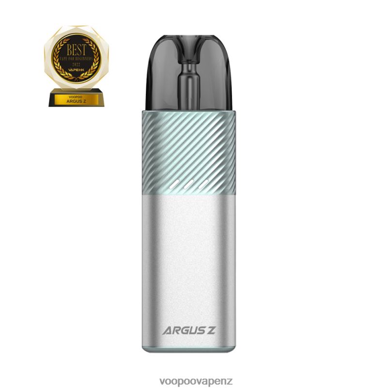 VOOPOO ARGUS Z Pod Kit Mint Silver - VOOPOO vape NZ T8J6V14