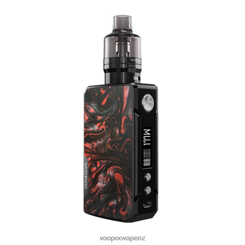 VOOPOO DRAG 2 Refresh Edition Black-Scarlet - VOOPOO vape amazon T8J6V328