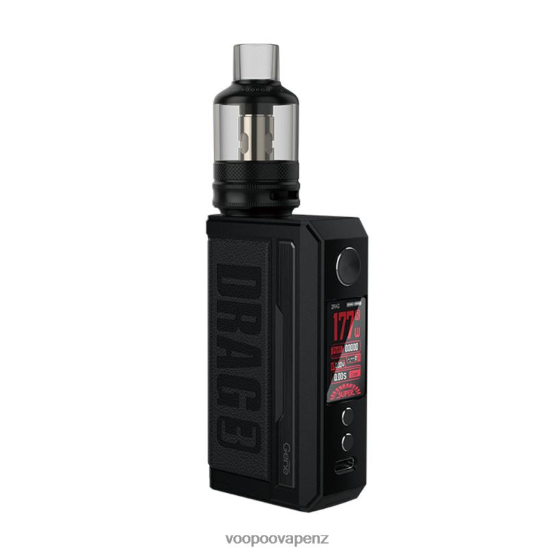 VOOPOO DRAG 3 Box Mod Kit Classic Black - VOOPOO vape pod T8J6V251