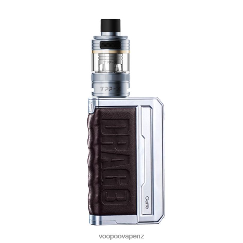 VOOPOO DRAG 3 TPP X Box Mod Kit Silver Coffee Brown - VOOPOO vape coil T8J6V269