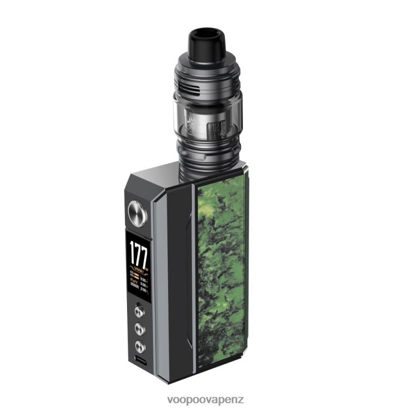 VOOPOO DRAG 4 Kit Gun Metal+Forest Green - VOOPOO vinci NZ T8J6V166