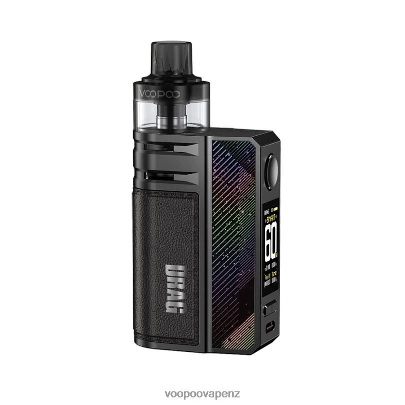 VOOPOO DRAG E60 Pod Kit Obsidian Black - VOOPOO vape Auckland T8J6V190