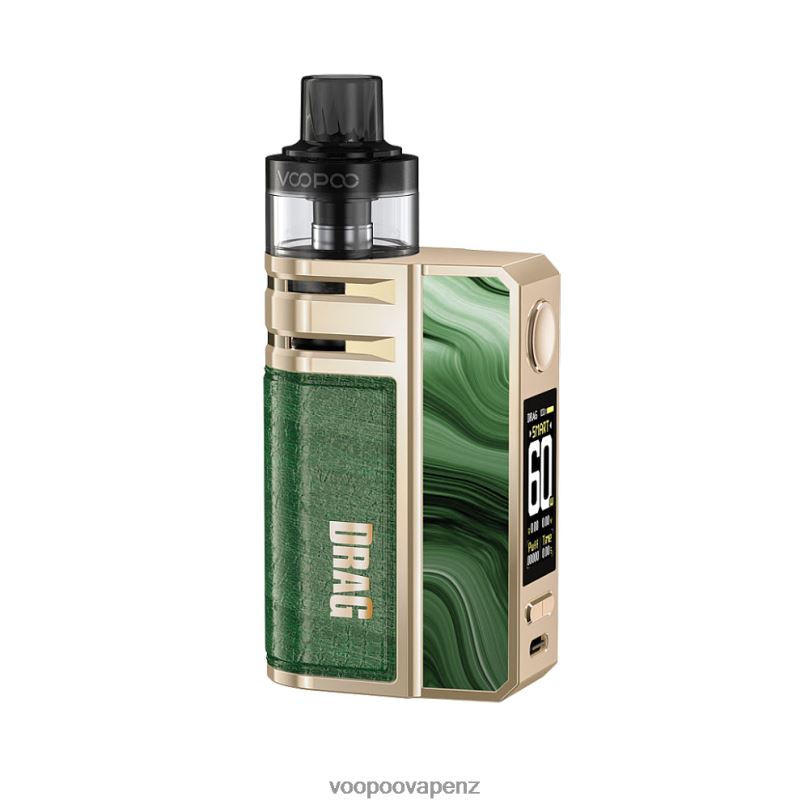 VOOPOO DRAG E60 Pod Kit Streamers Green - VOOPOO vape price T8J6V187