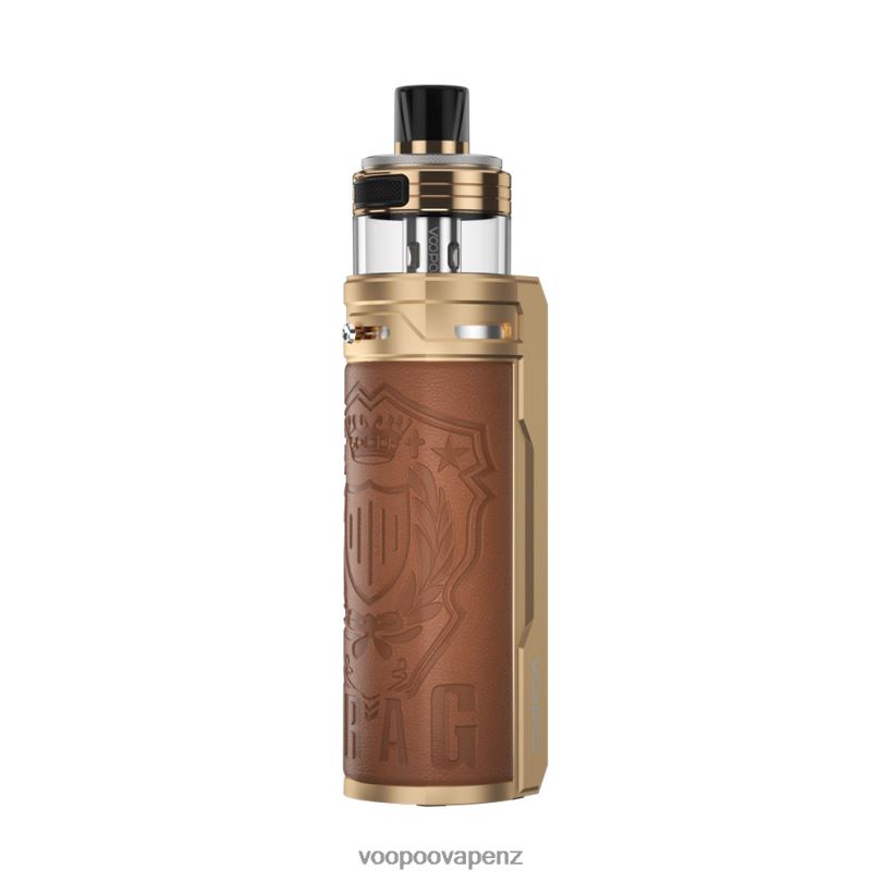VOOPOO DRAG S PNP-X Box Mod Shield Gold - VOOPOO vape price T8J6V317