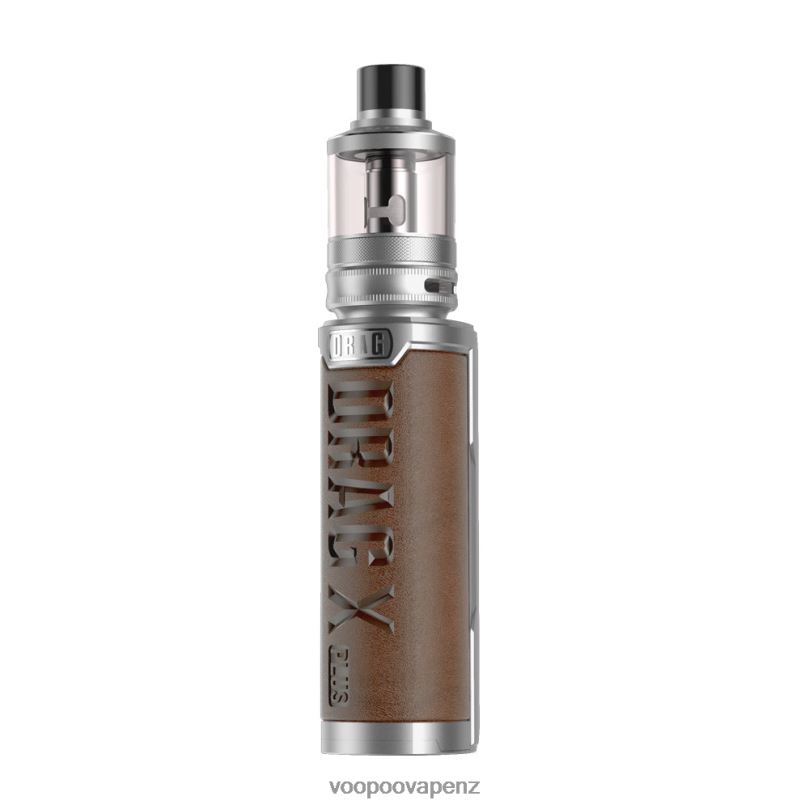 VOOPOO DRAG X PLUS Professional Edition Silver+Retro Brown - VOOPOO vape pod T8J6V281