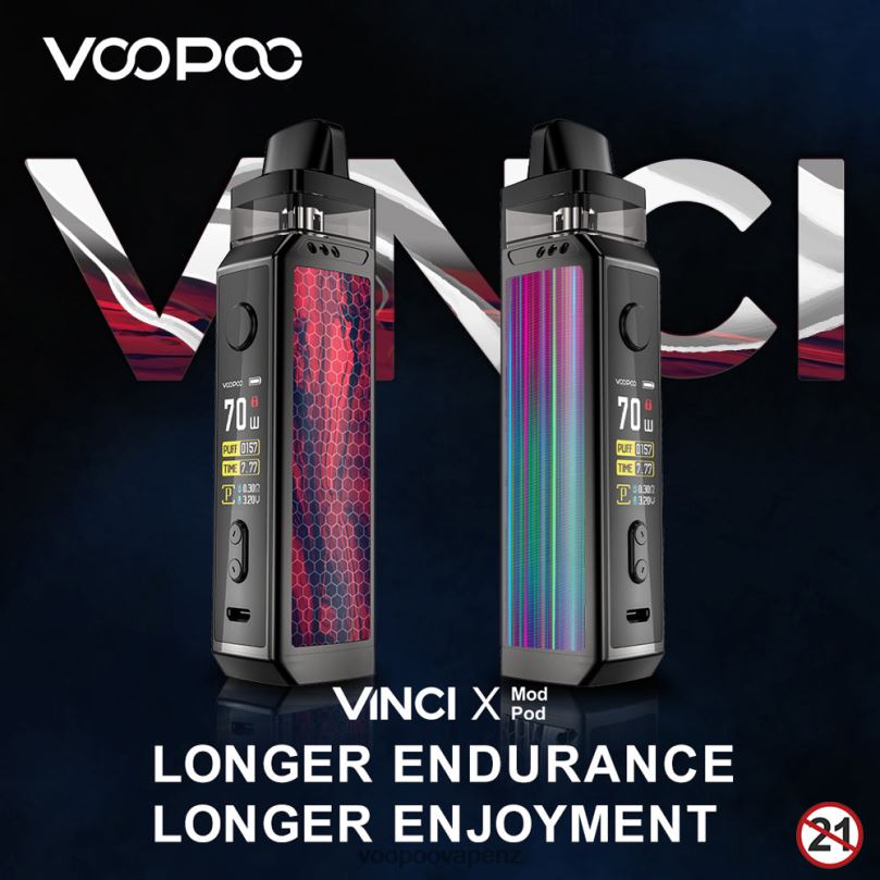 VOOPOO VINCI X Mod Pod Kit Carbon Fiber - VOOPOO vinci NZ T8J6V346